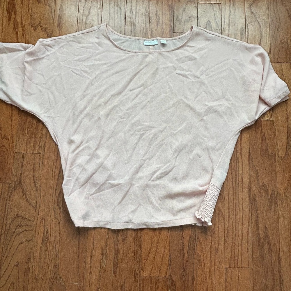 Pale Pink Short sleeve blouse